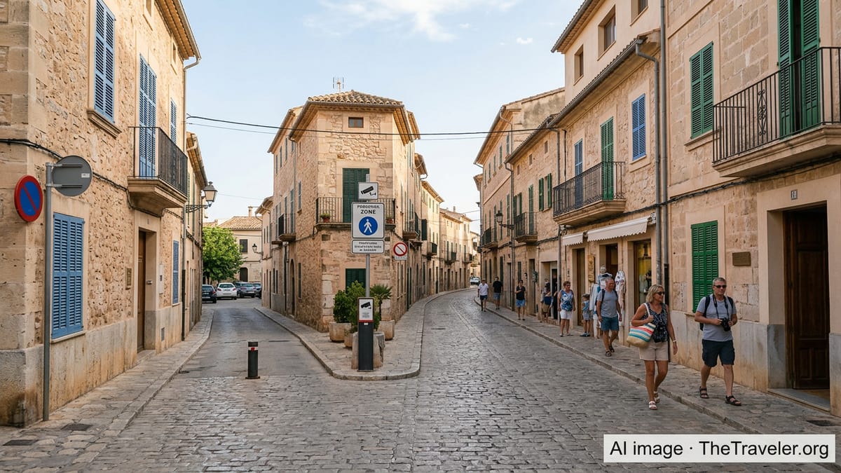 Alcúdia’s New Pedestrian Zones Bring Costly Fines for Tourists