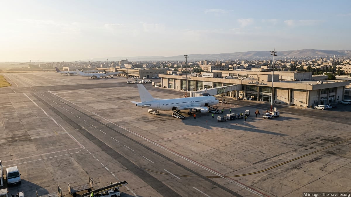 Aleppo Airport Reopens, Signaling Syria’s Tentative Recovery
