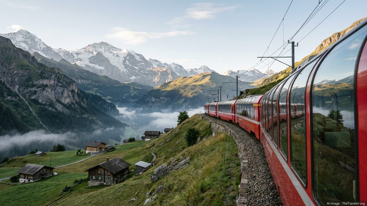 Scenic Train Journeys Across the Alps: What Travelers Need to Know