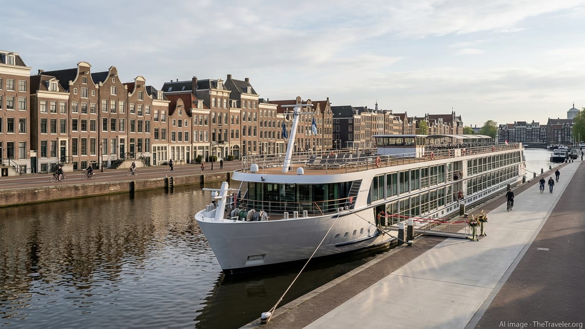 AmaSofia Debuts in Amsterdam, Boosting Rhine and Danube Cruises