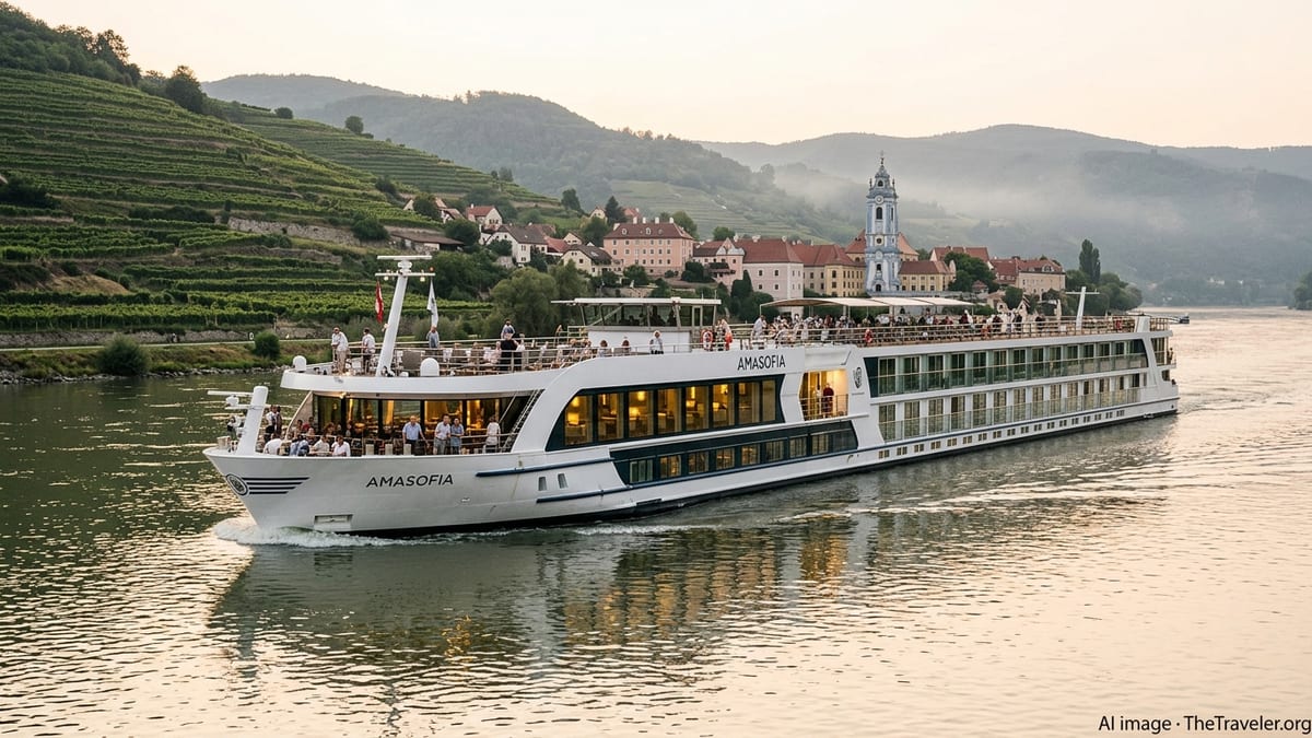 AmaWaterways Christens AmaSofia, Elevating Luxury River Cruising