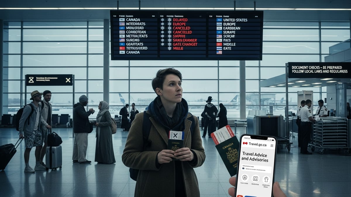 Canada Warns Travelers on Gender-Based Laws, Clothing Rules and Mounting Winter Flight Disruptions