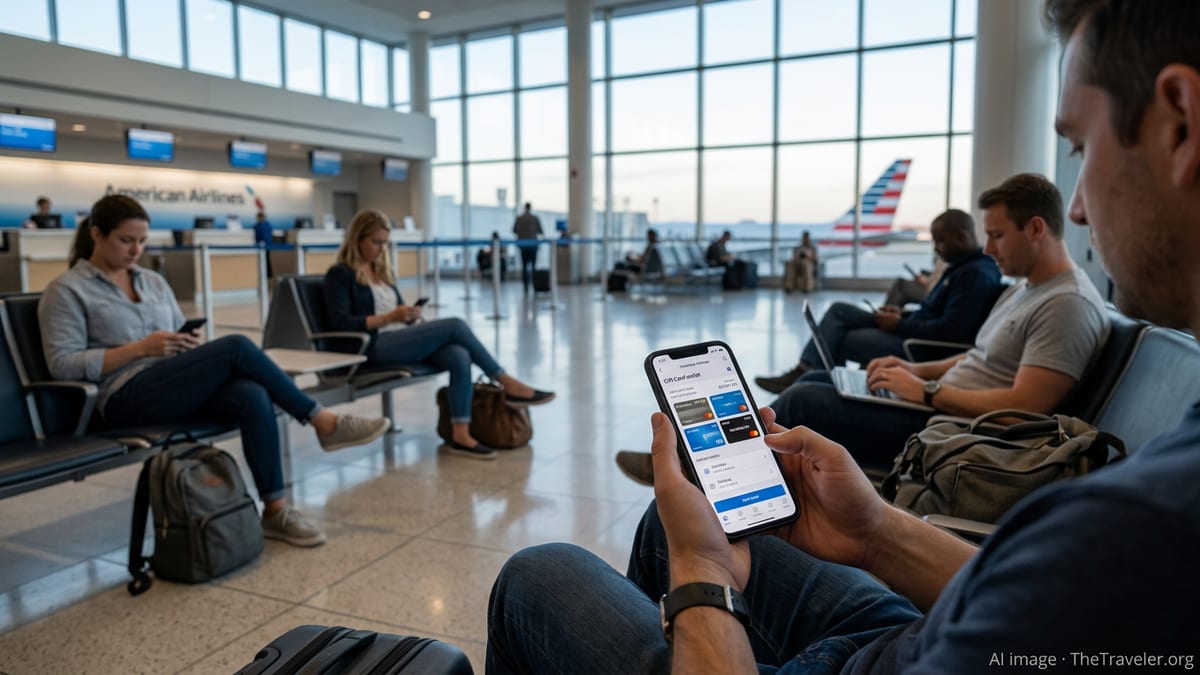 American Airlines Adds Gift Card Redemptions to AAdvantage