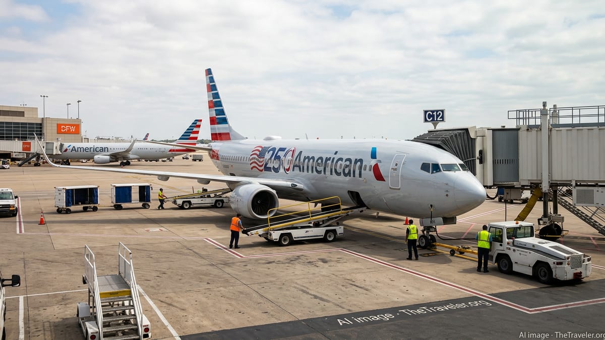 American Airlines Takes Flight With America250 Partnership