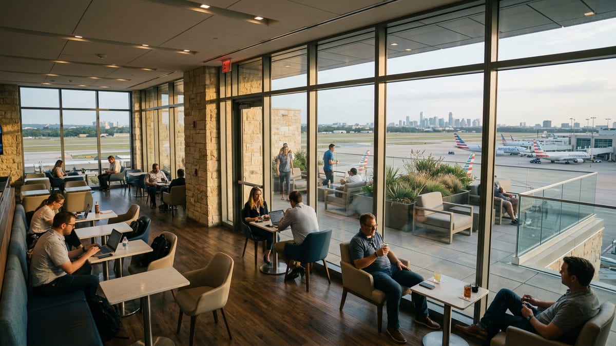 American Airlines Plans New Admirals Club With Terrace at AUS
