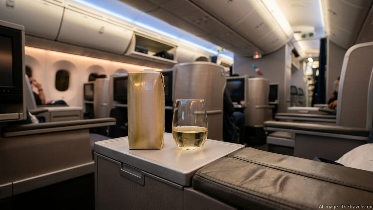 AA Criticized for Boxed Wine in Premium Cabins to Heathrow