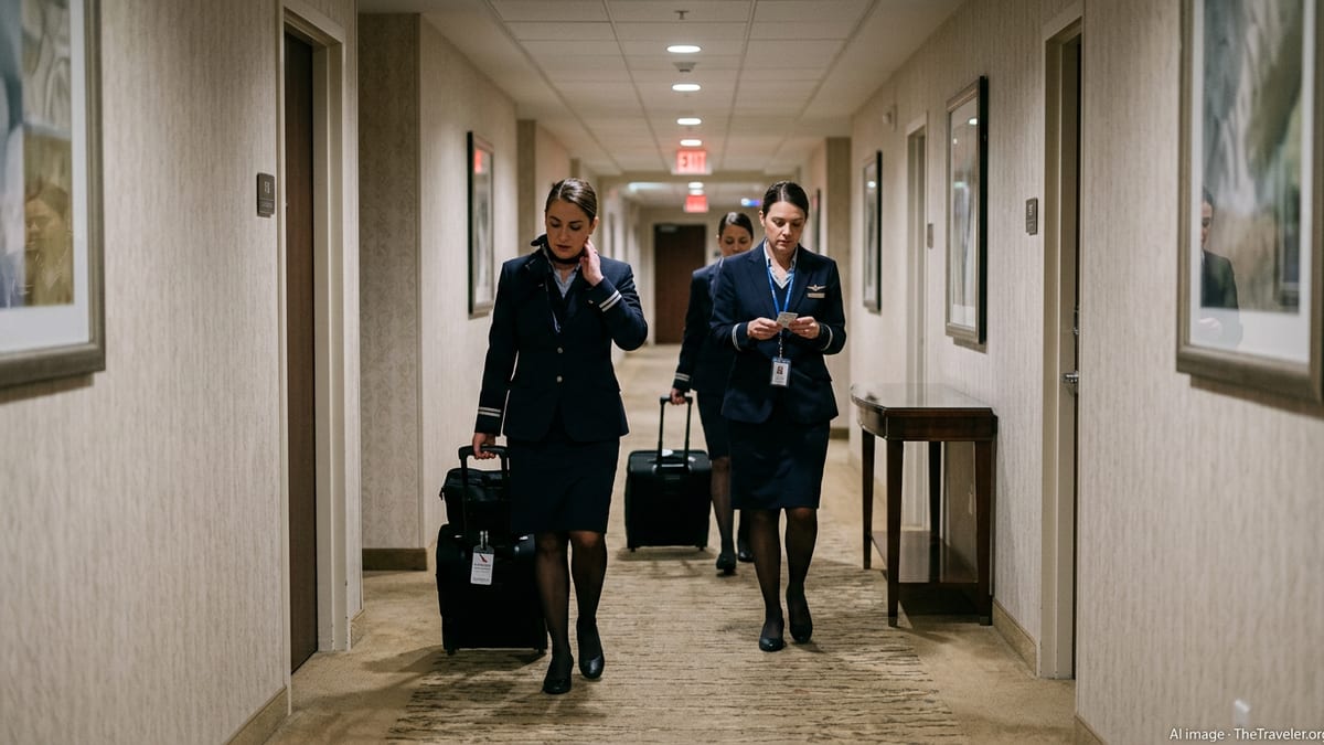 American Airlines Hotel Cuts Ignite Flight Attendant Safety Row