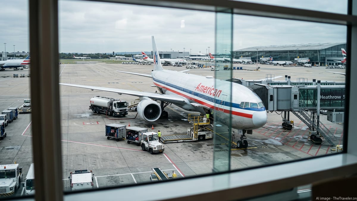 American Airlines Shifts Heathrow Catering Amid Service Turmoil