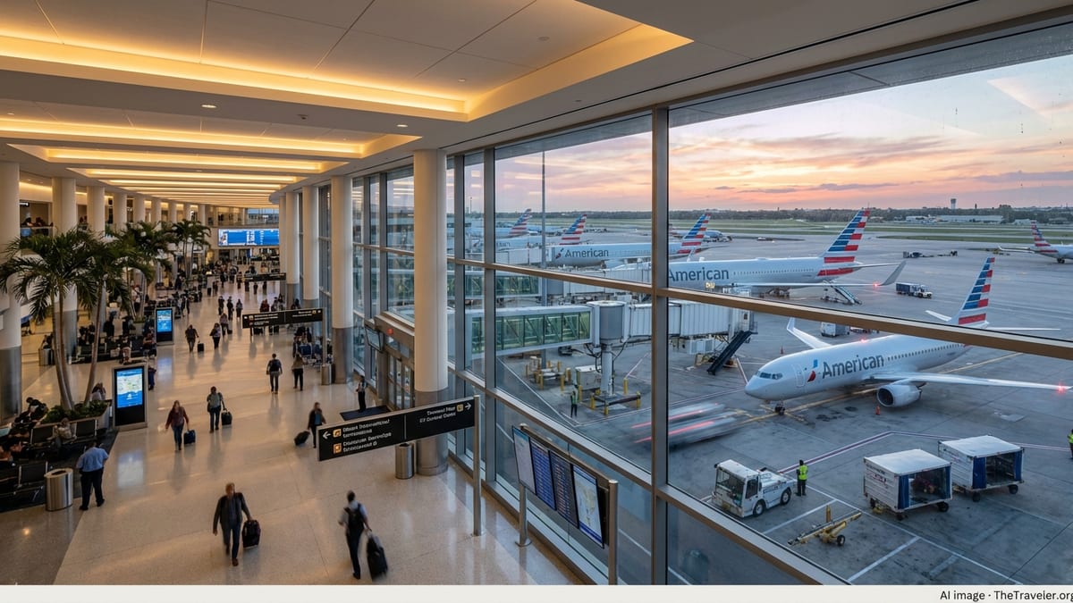 American Airlines’ $1.1 Billion Bet to Grow Miami Mega-Hub