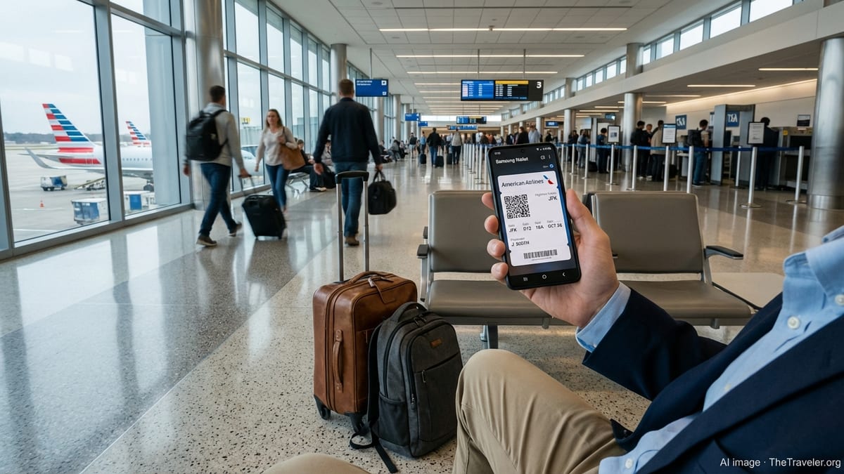 American Airlines Brings Live Boarding Passes to Samsung Wallet
