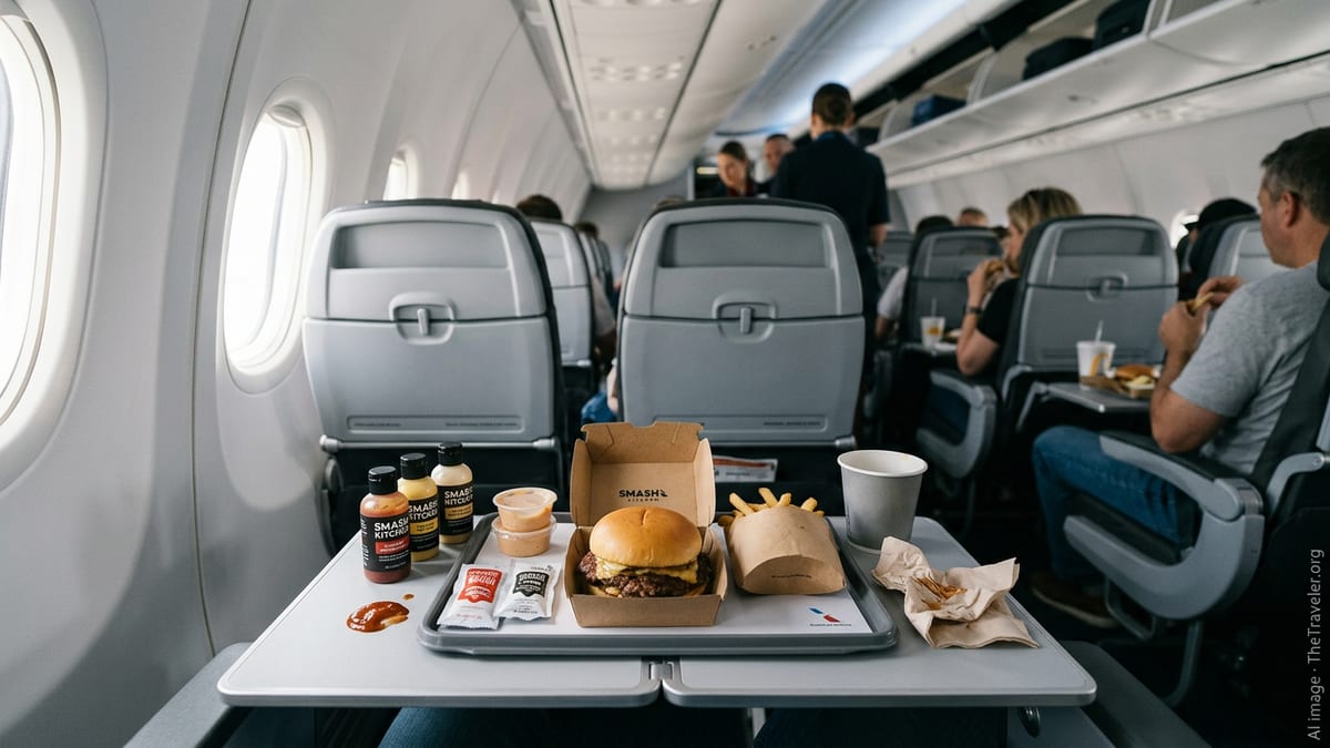 American Airlines Adds Smash Kitchen Condiments to Elevate Inflight Dining