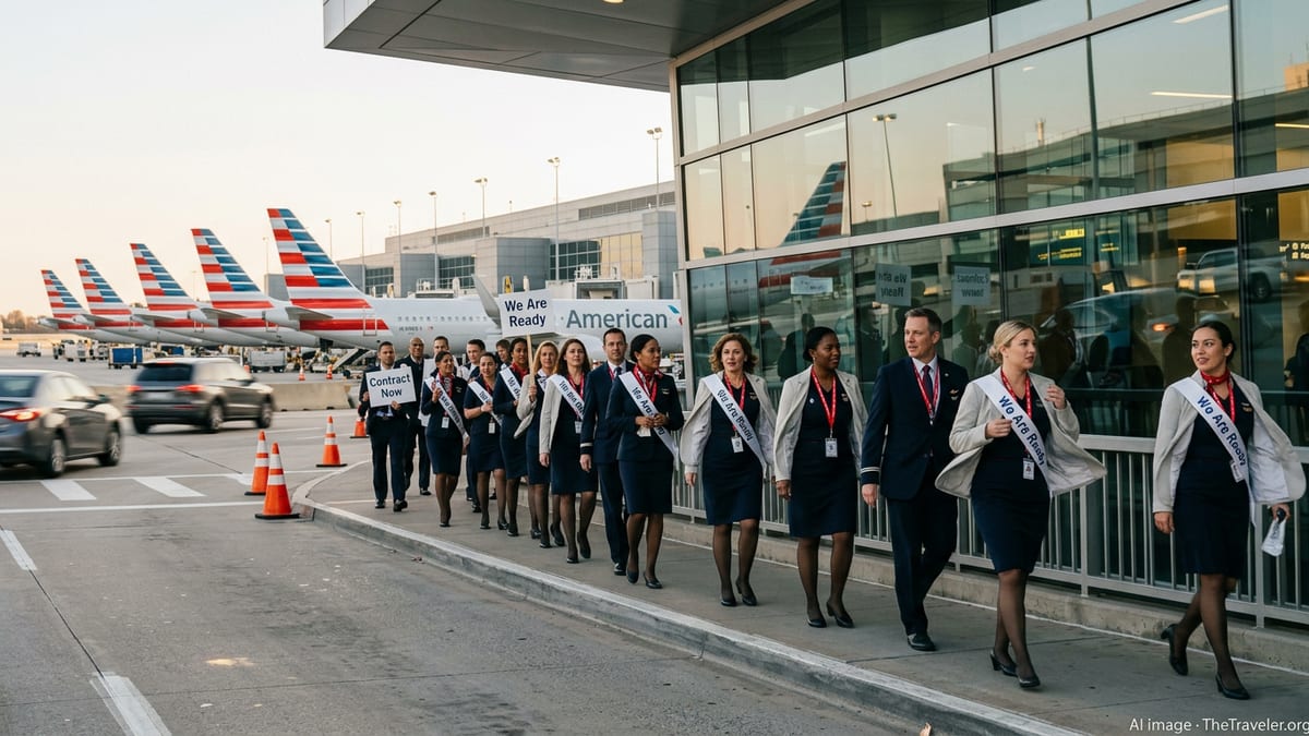 American Airlines Flight Attendants Escalate ‘WAR’ Campaign Against CEO Robert Isom