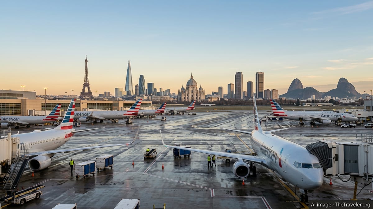 American Airlines Boosts Winter Links to Europe and Brazil