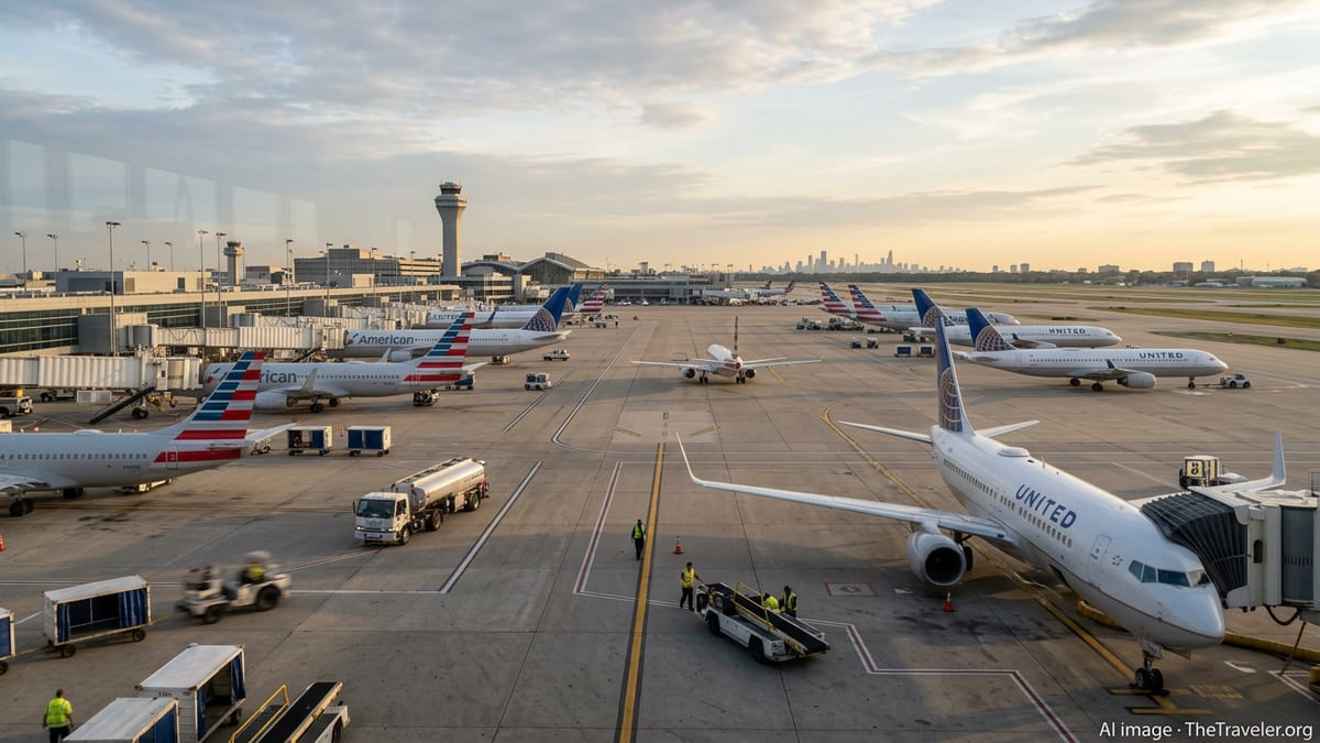 American Airlines Slams United for ‘Reckless’ O’Hare Scheduling