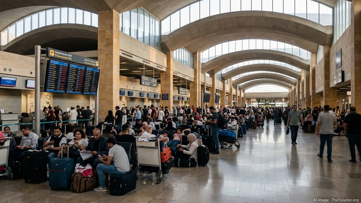 Jordan Flight Chaos: Dozens Disrupted at Amman Hub