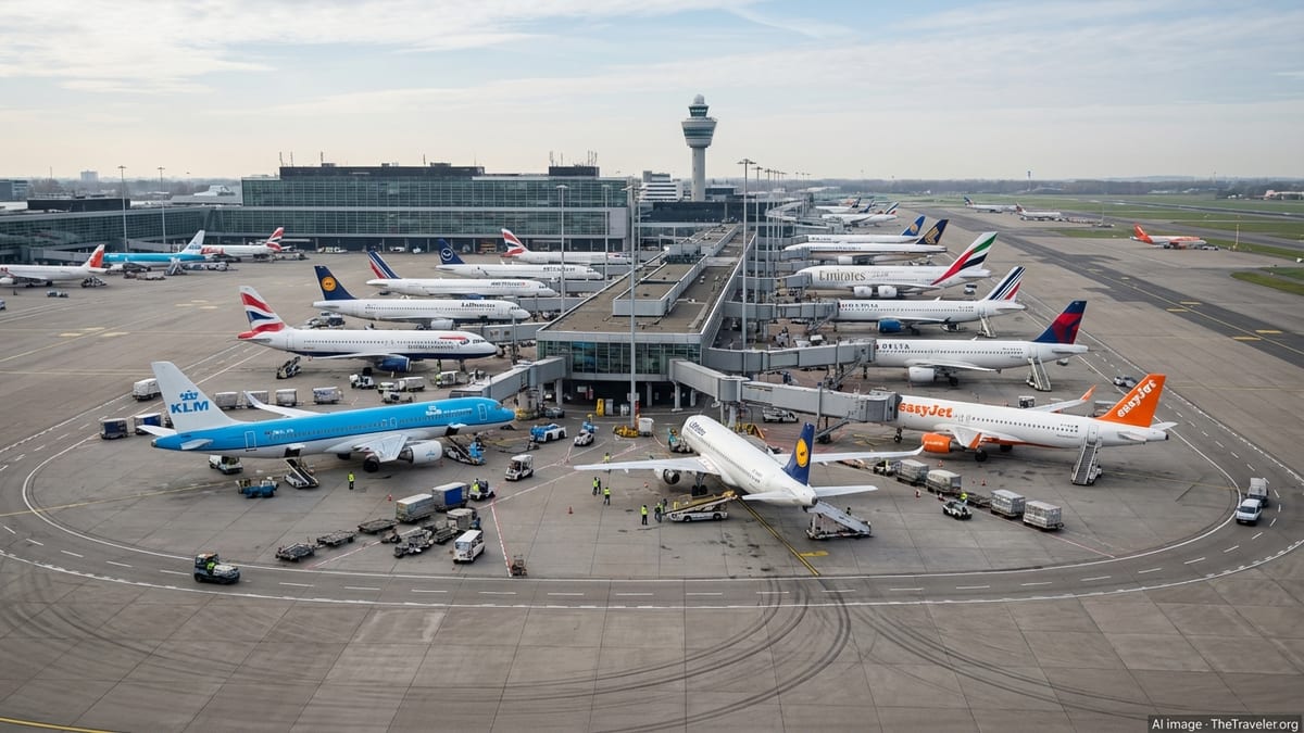Schiphol Defies Dutch Flight Cap With 68.8 Million Travelers