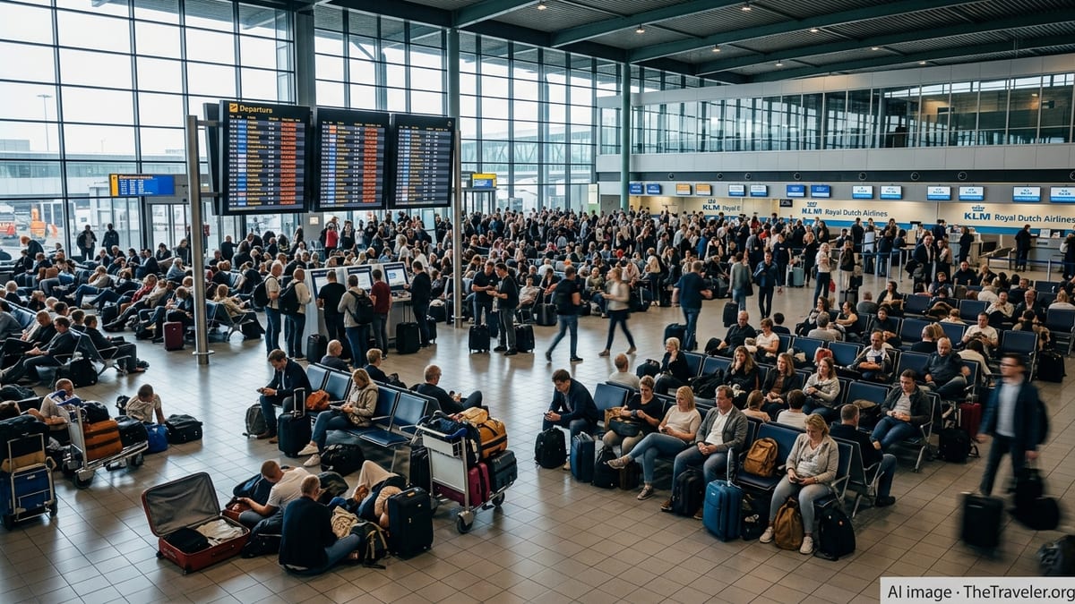 Schiphol Flight Chaos Strands Passengers Across Europe