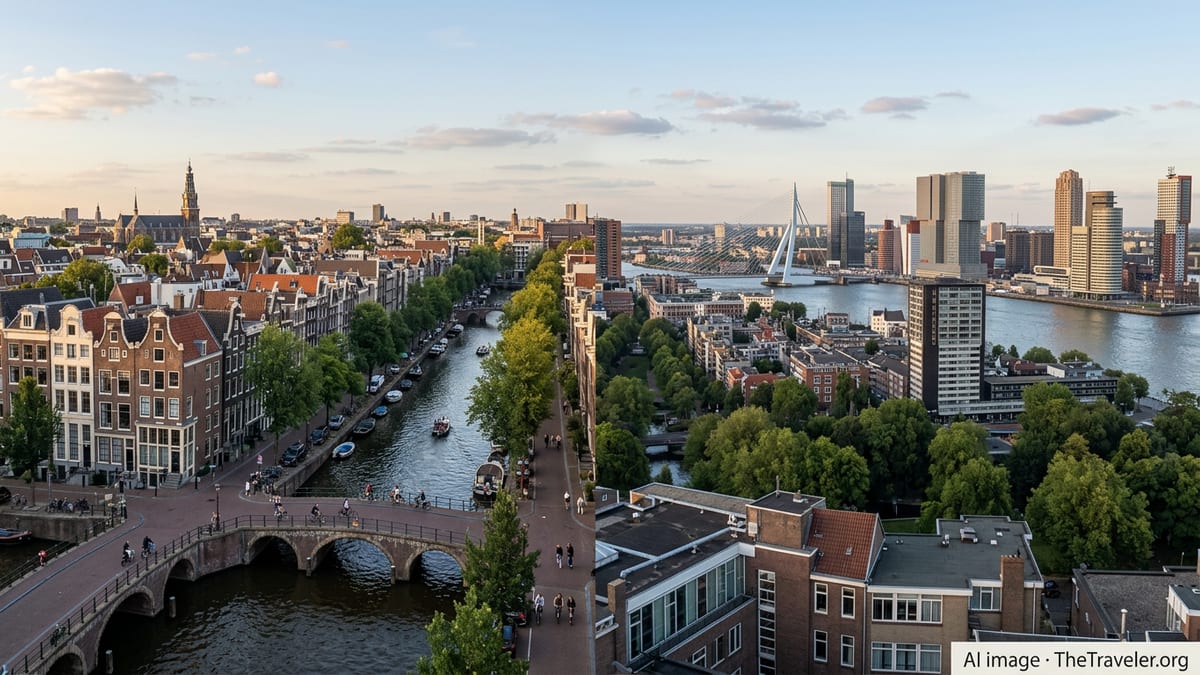 Amsterdam vs Rotterdam: Which Dutch City Should You Visit First?