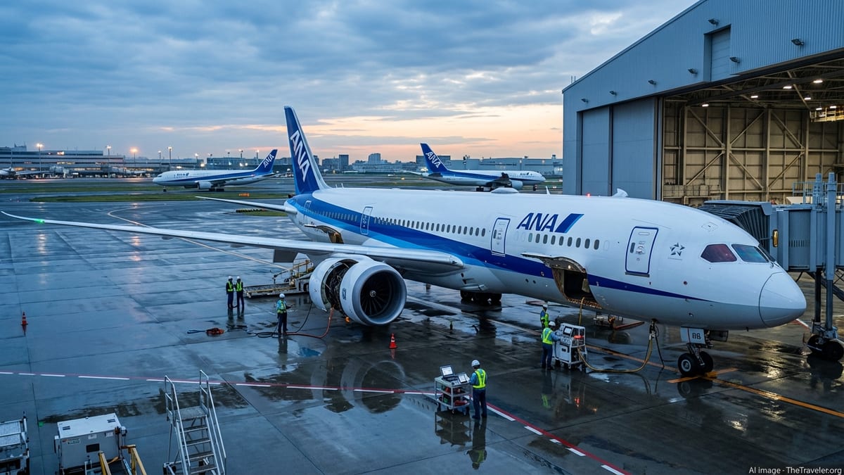 ANA Unveils Multi‑Year Tech Overhaul of Maintenance System