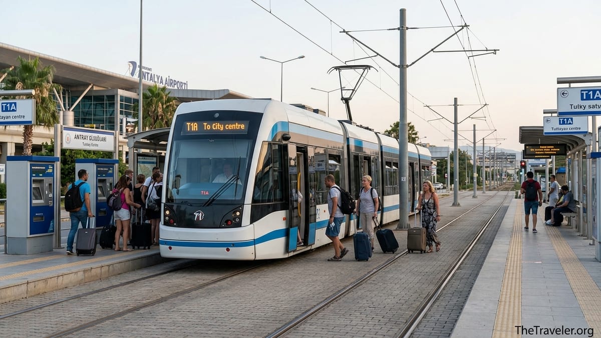 Antalya Airport Tram Guide: AntRay, Tickets & City Access