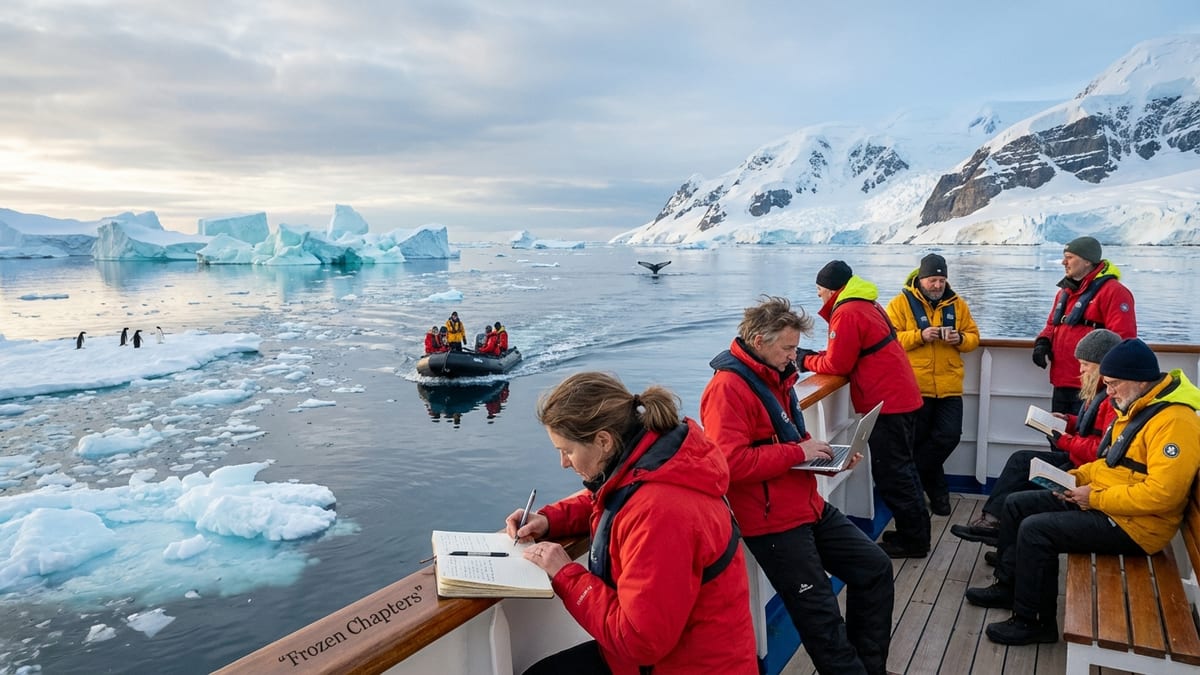 Chimu Launches ‘Frozen Chapters’ Antarctic Cruise Blending Icebound Adventure With Literary Retreat