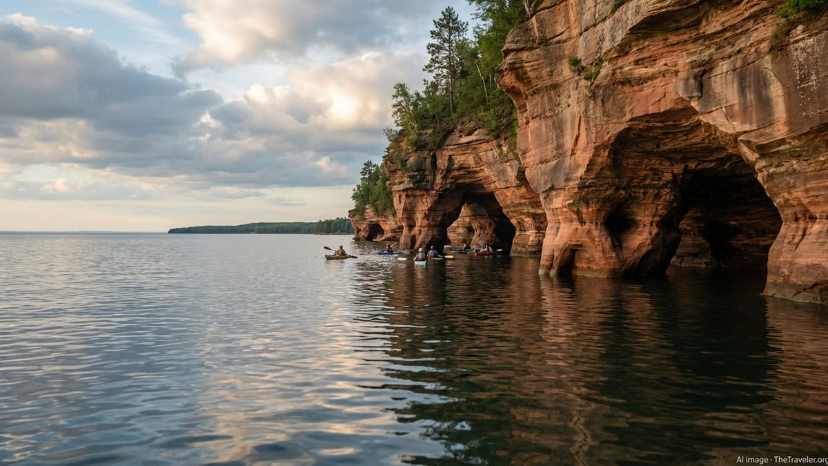 Apostle Islands Travel Guide: Sea Caves, Lighthouses, and Lake Superior Scenery