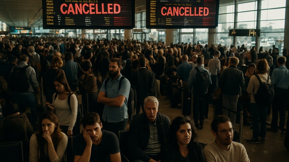 April Flight Chaos Strands Hundreds at European Hubs