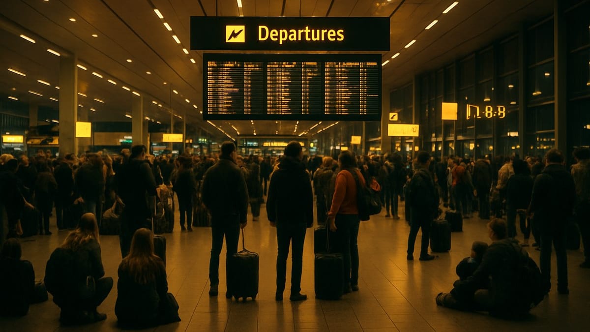 April Flight Chaos Strands Thousands at Major U.S. Hubs