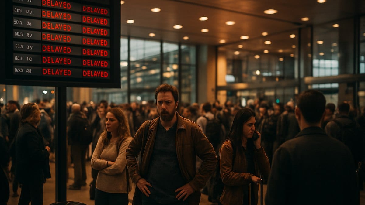 April Flight Disruptions Cause 311 Delays Across Seven Nations