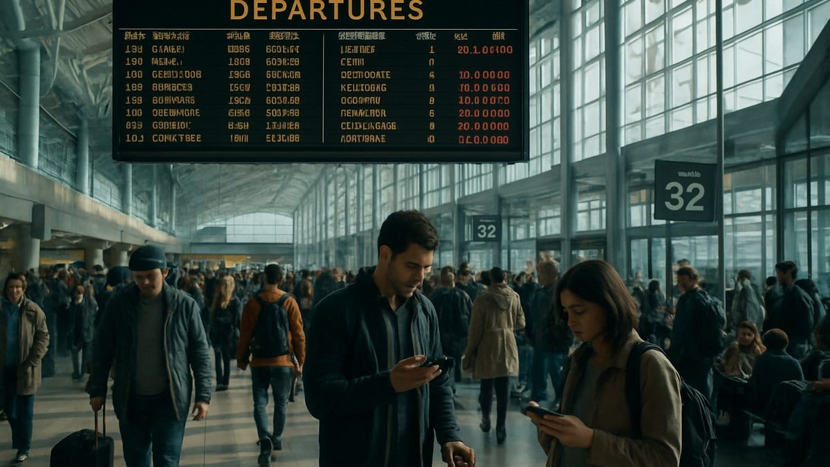 April Flight Disruptions: 311 Delays Across Seven Nations