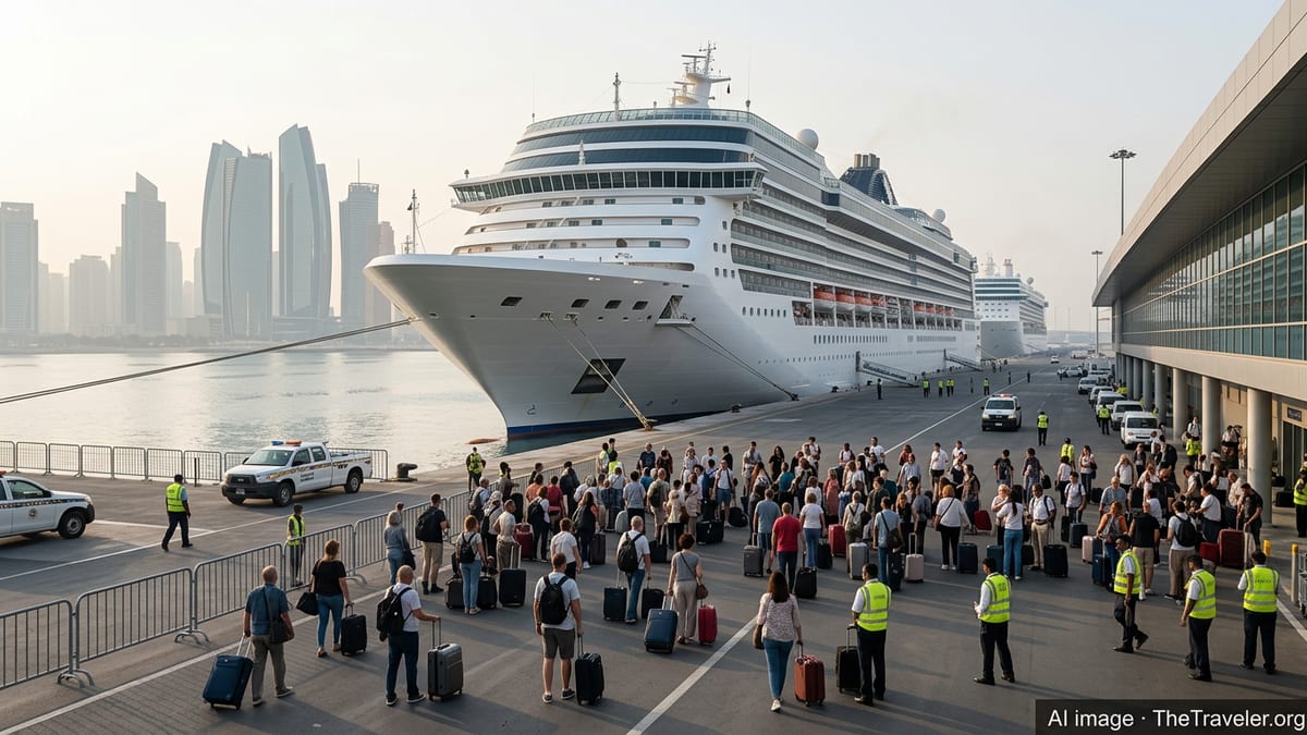 Arabian Gulf Cruise Chaos as Major Lines Cancel Sailings