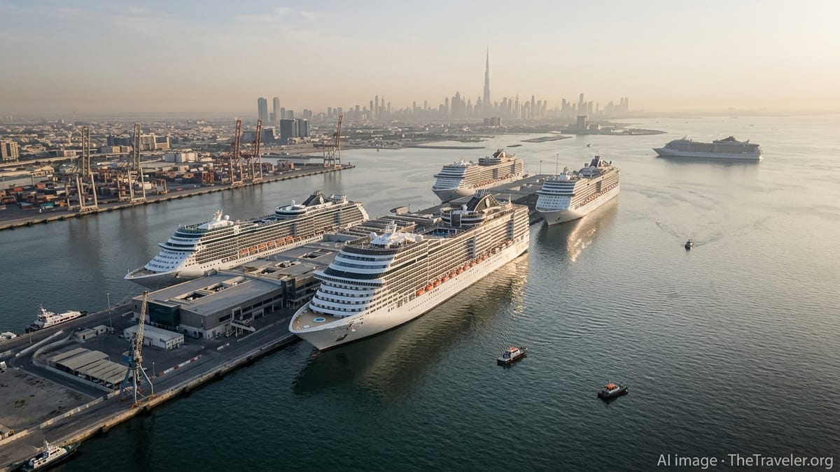 Cruise Ships Trapped as Hormuz Crisis Freezes Gulf Voyages
