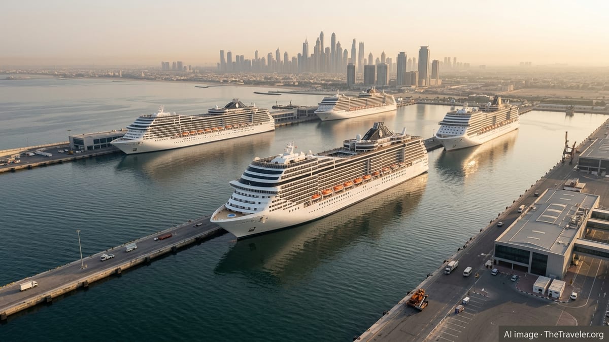 Six Cruise Ships Stranded in Arabian Gulf as Hormuz Crisis Deepens