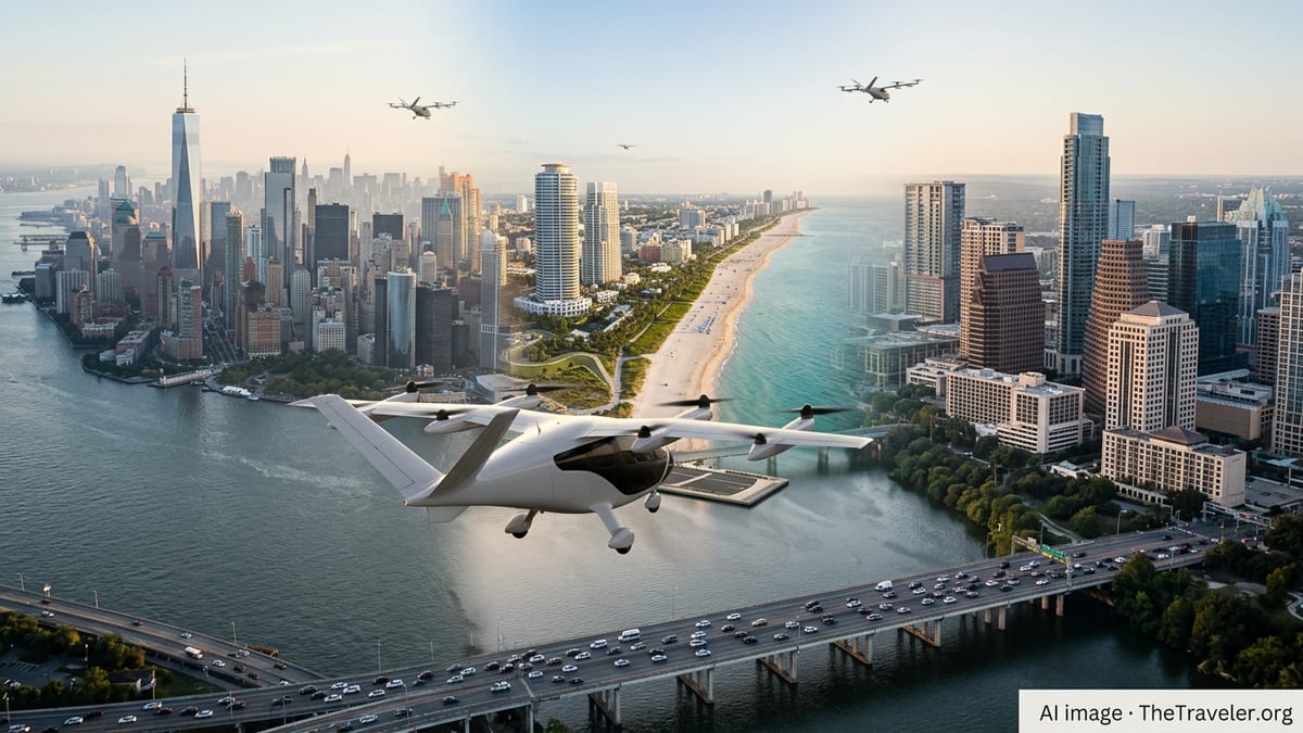 Archer Air Taxis Target Florida, New York and Texas by 2026