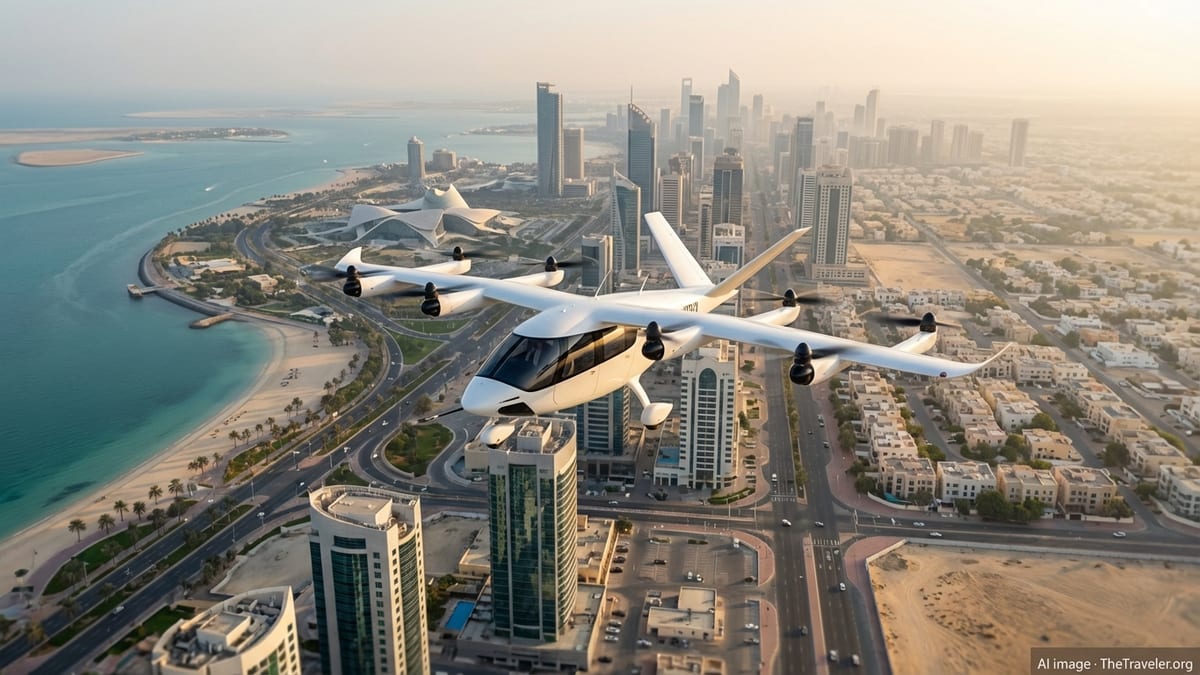 Archer’s Midnight eVTOL Marks Milestone Flights in Abu Dhabi
