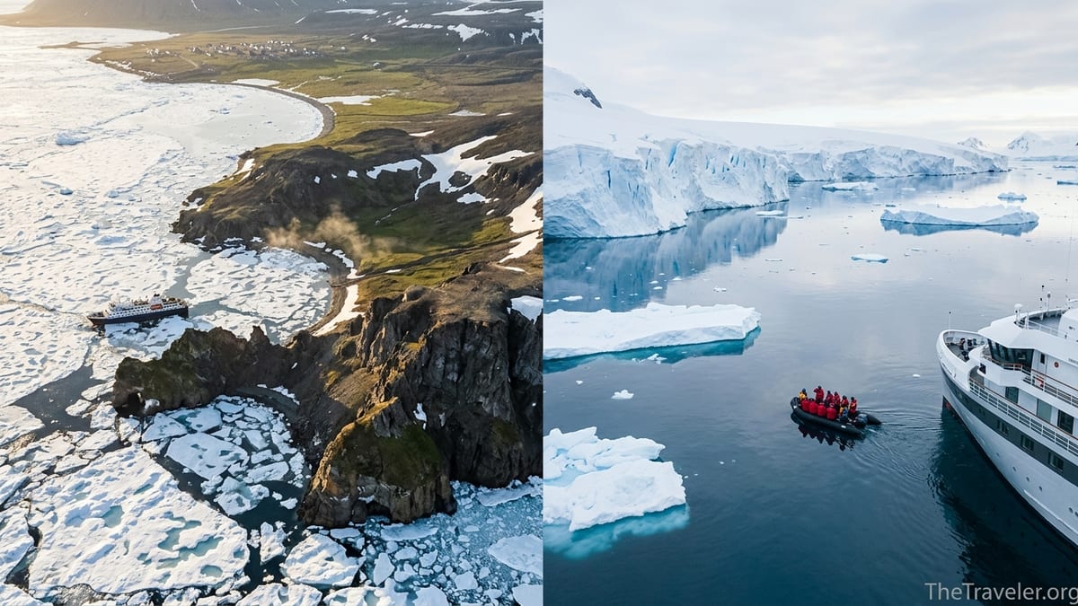 Arctic Circle vs Antarctica: Which Polar Adventure Suits You?
