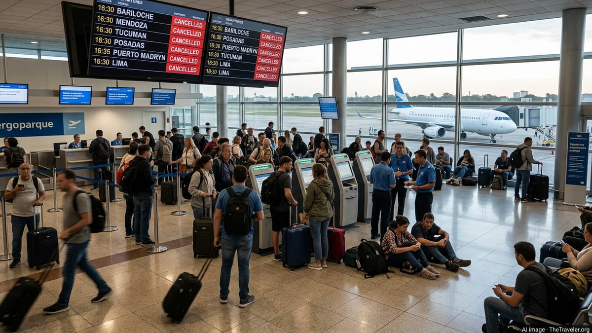 Flight Cancellations Disrupt Travel Across Argentina
