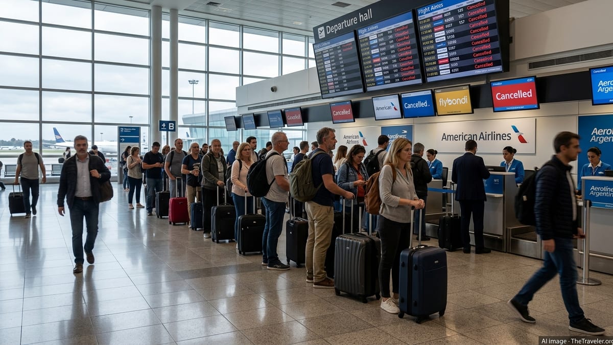 Flight Disruptions Hit Argentina as Airlines Cancel Routes