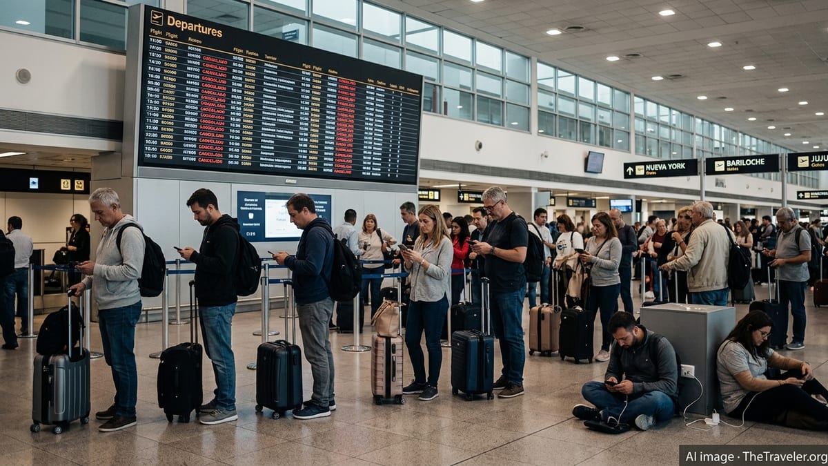 Flight Cancellations Disrupt Key Routes Across Argentina