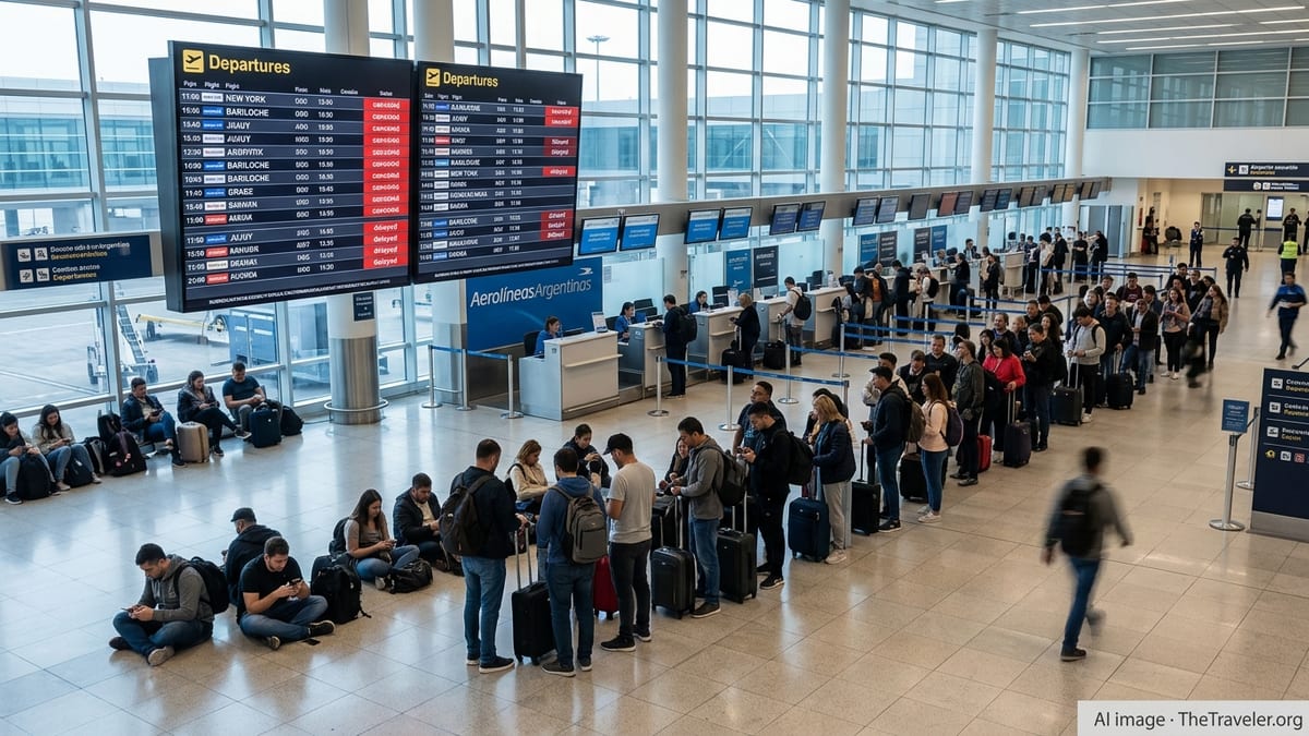 Mass Flight Disruptions Hit Argentina and U.S.–Argentina Routes