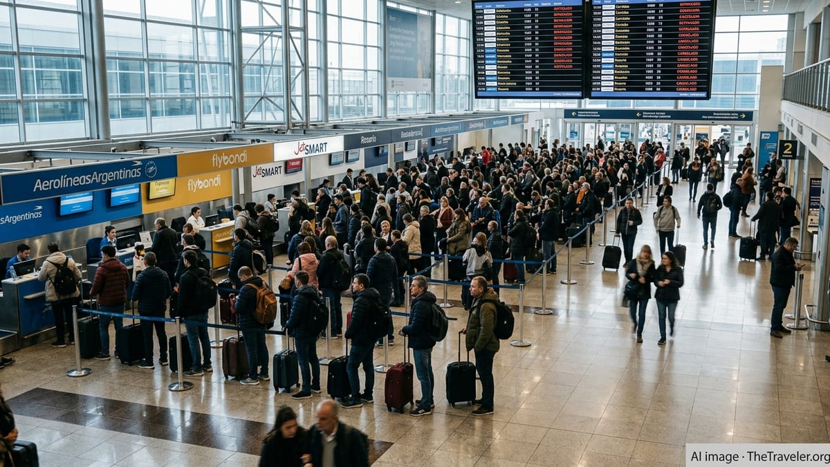 Major Flight Disruptions Hit Key Argentine Hubs