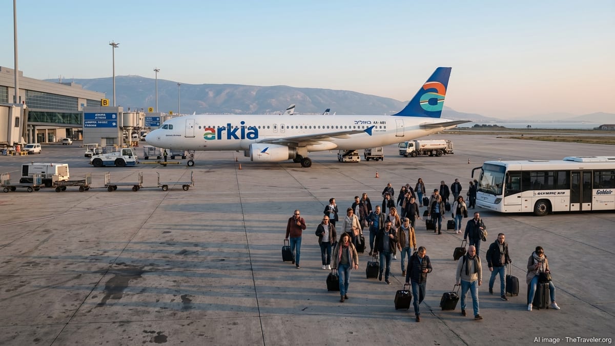 Arkia Opens Athens–Taba Lifeline for Stranded Travelers