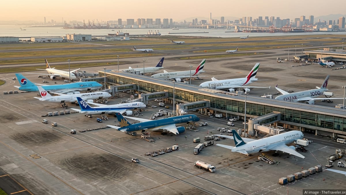Asia Leads 2025 As World’s Busiest Airline Routes Cluster in Four Nations