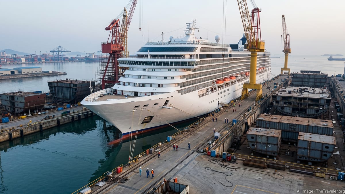 Asia Emerges as Cruise Shipbuilding Powerhouse