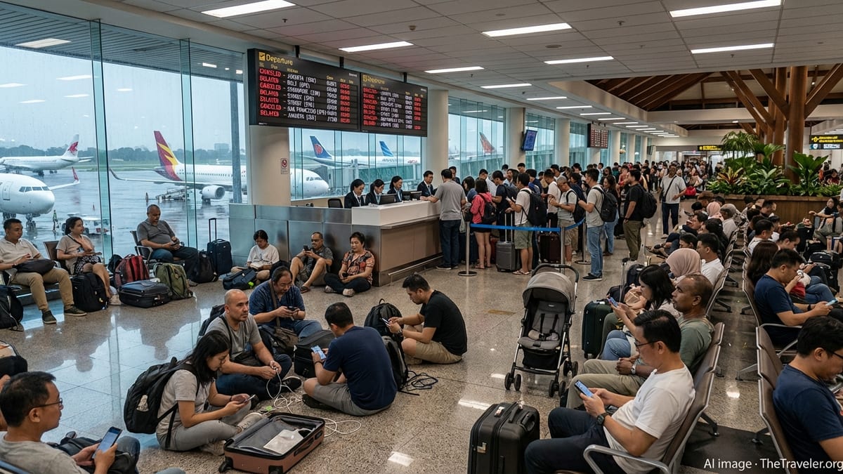 Asia Flight Chaos Strands Passengers as Cancellations Mount