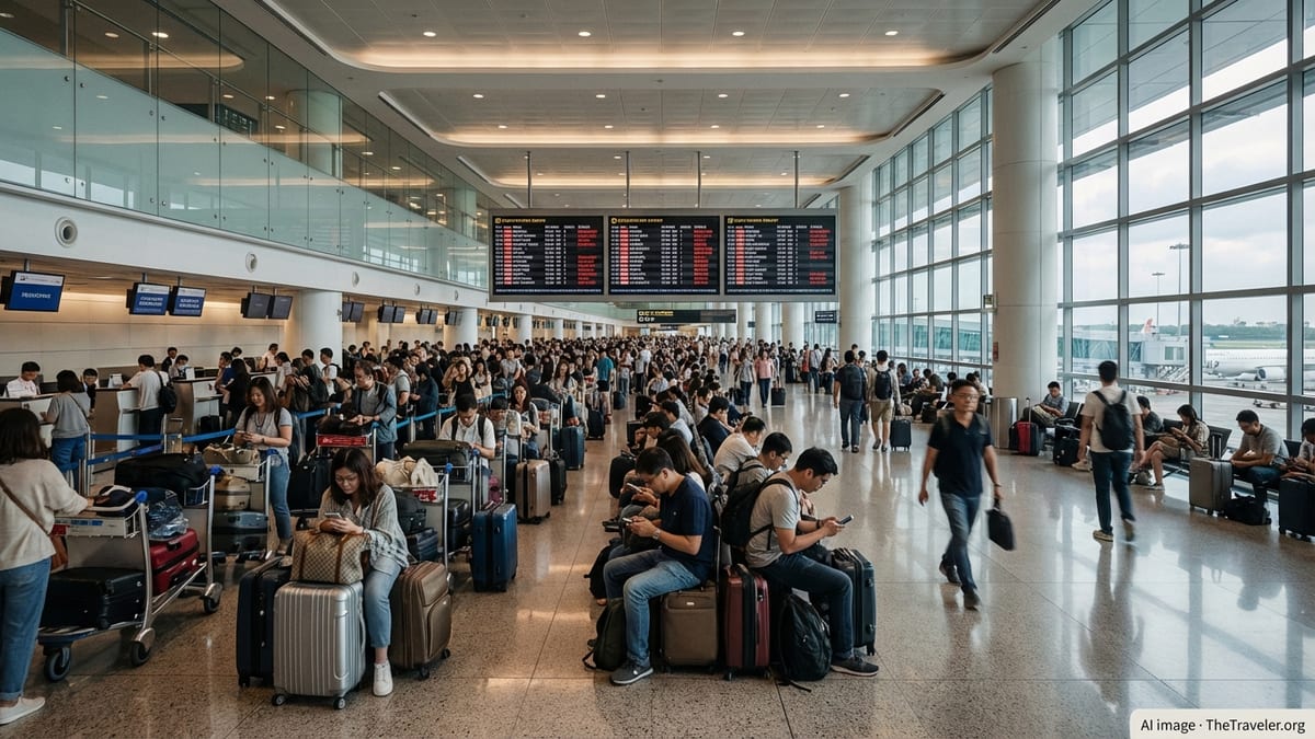 Asia Flight Cancellations Strand Passengers Across Key Hubs