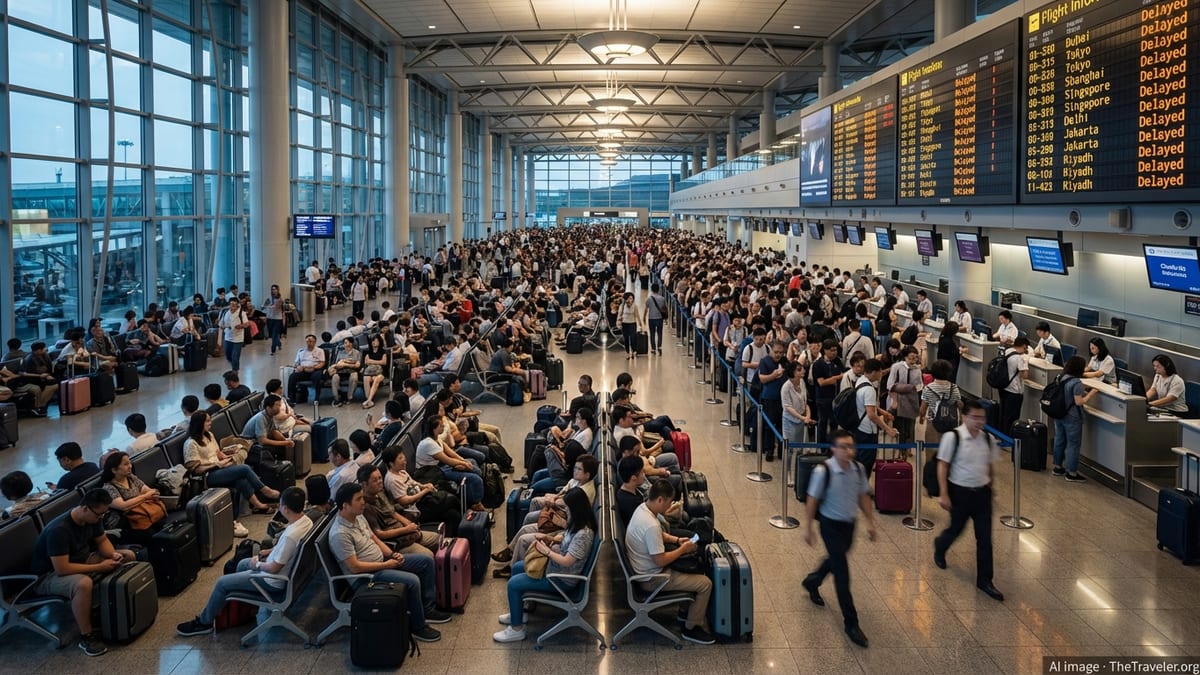 Asia Flight Turmoil Grounds Thousands As Delays Soar