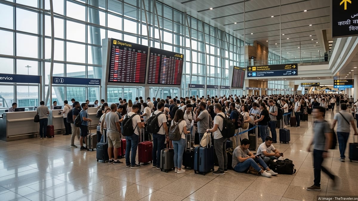 China Flight Disruptions Strand Hundreds Across Major Hubs