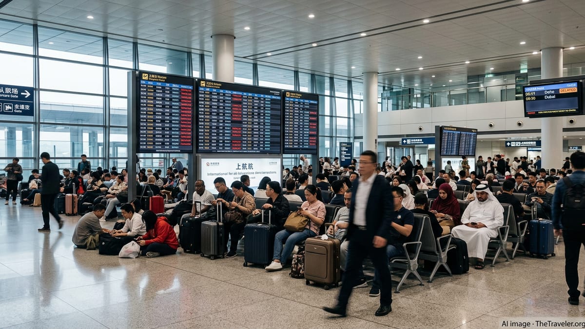 Asia–Gulf Flight Chaos Strands Thousands Across Key Hubs