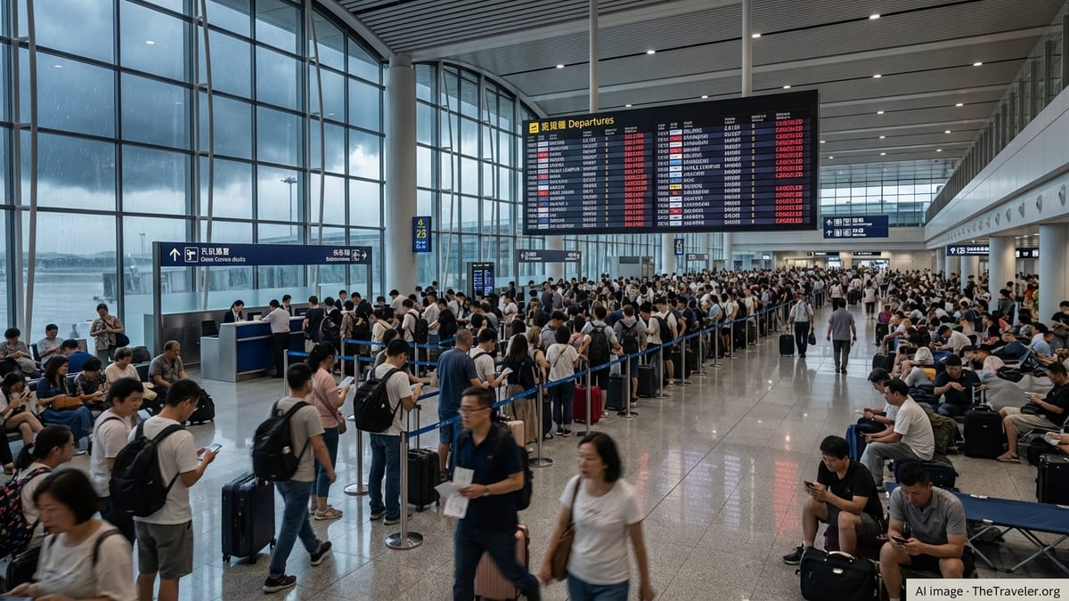 Severe Weather Snarls Flights in China, Malaysia and Indonesia